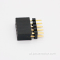 10p conector feminino em linha